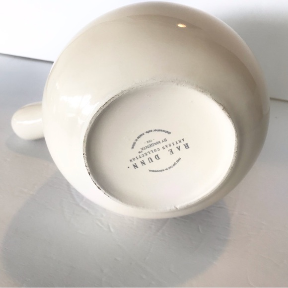 Rae Dunn by Magenta HOT COCOA Farmhouse Pitcher/Pot, Rare - Picture 5 of 5